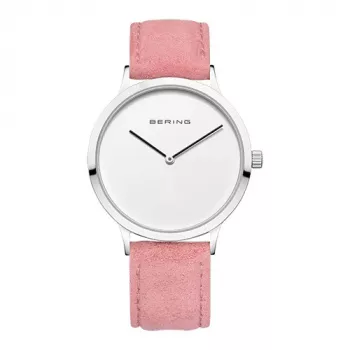 BERING Orologio donna 14937-604 39mm quadrante blu cinturino milanese argento