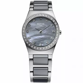Orologio da donna BERING 32426-789 (26mm) - classico al quarzo in ceramica nero