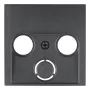 Berker 12031606 placca centrale per presa antenna, serie B.1/B.3, bianco polare