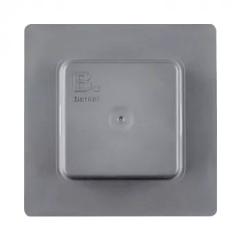 Berker 1849 copertura di protezione per prese SCHUKO e interruttori, grigio