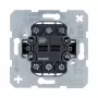 Berker 303808 Modulo doppio interruttore a bilanciere, deviato/commutatore, 2x 1 via, 10 A, 250 V, da incasso, senza alogeni