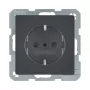 Berker 47236086 presa SCHUKO Q.1/Q.3 antracite vellutato