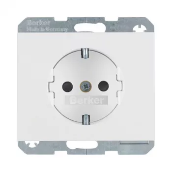 Berker 47357009 presa Schuko 16A bianco polare
