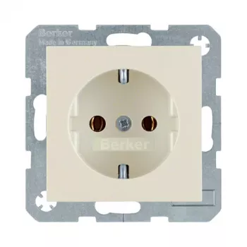 Berker 47438982 presa Schuko bianco lucido