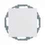 Berker 47448989 Presa Schuko con coperchio a scatto, Bianco polare lucido, IP44 – 1 presa