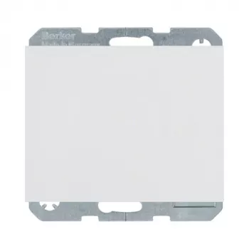 Berker 47517209 presa Schuko con coperchio a ribalta, bianco