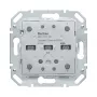 Modulo sensore touch KNX Berker 80142170 a 2 canali con accoppiatore bus integrato, bianco polare lucido
