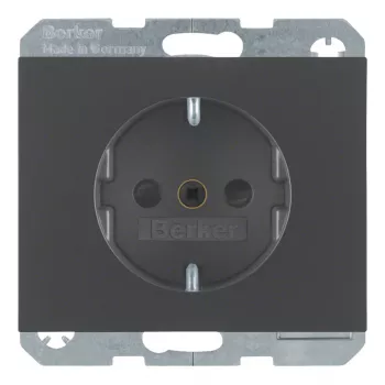 Berker K.1 presa SCHUKO 16A 250V antracite opaco