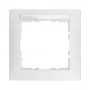 Berker S.1 Placca a 1 posto con campo per etichetta, bianco polare lucido (10119919)