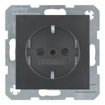 Berker S.1 presa Schuko antracite, Type F 16A 250V