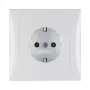 Berker S.1 presa SCHUKO con copertura, bianco polare (tipo F, 16 A, 250 V, da incasso)