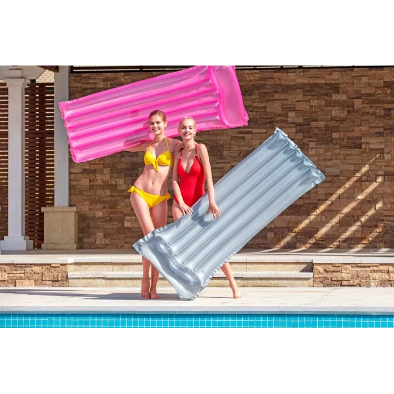 Bestway 44013 materassino gonfiabile da nuoto grigio 183 x 76 cm