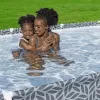 Bestway 561FV piscina con struttura rettangolare 366 x 201 x 66 cm grigio