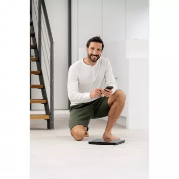 Beurer BF 500 Super Black Edition Bilancia diagnostica con Bluetooth