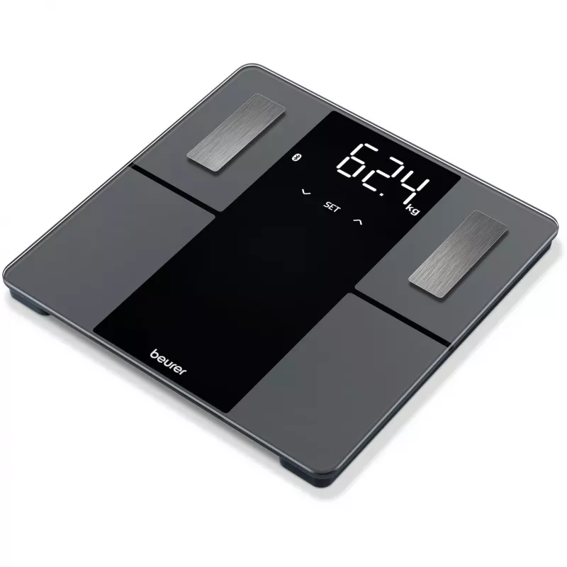 Beurer BF 500 Super Black Edition Bilancia diagnostica con Bluetooth