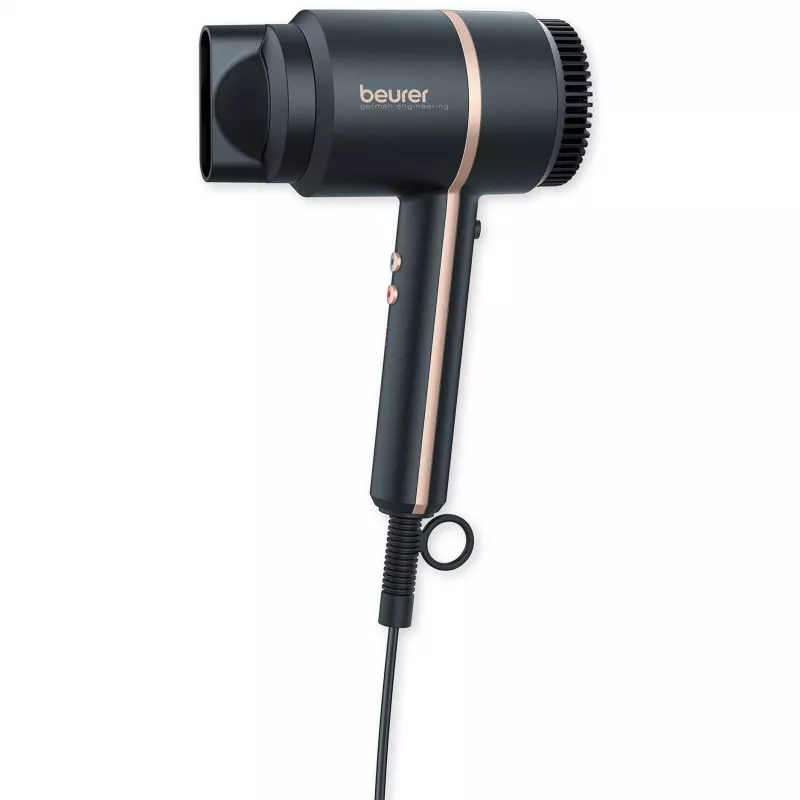 Beurer HC 35 asciugacapelli compatto - 1600 W ioni con manico pieghevole (59392)