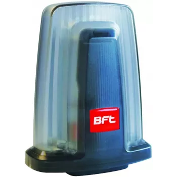 BFT RADIUS LED BT A R1 W 24V Lampeggiante con antenna, diffusore bianco