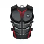 bHaptics TactSuit Air Onyx gilet aptico con 40 motori a vibrazione, Bluetooth, USB-C, mesh traspirante, nero