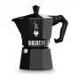 Bialetti MOKA EXCLUSIVE 3TZ nero (9065) caffettiera per piano cottura
