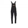 BIBBRACE ACTIFLEX L bretelle elastiche nere resistenti con clip in metallo, 40 mm