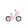 Bici MTB per bambina 12 pollici Bimbo Bike Rosa/Bianco