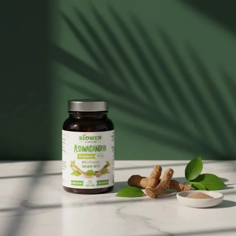 BIOWEN Ashwagandha – Integratore alimentare per persone – 120 capsule