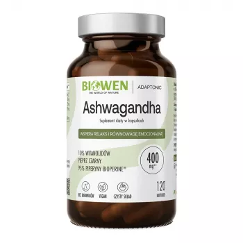 BIOWEN Ashwagandha – Integratore alimentare per persone – 120 capsule
