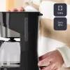 BLACK+DECKER BXCO1001E Macchina per caffè filtro 1000 W 12 tazze, 1,5 L, nero