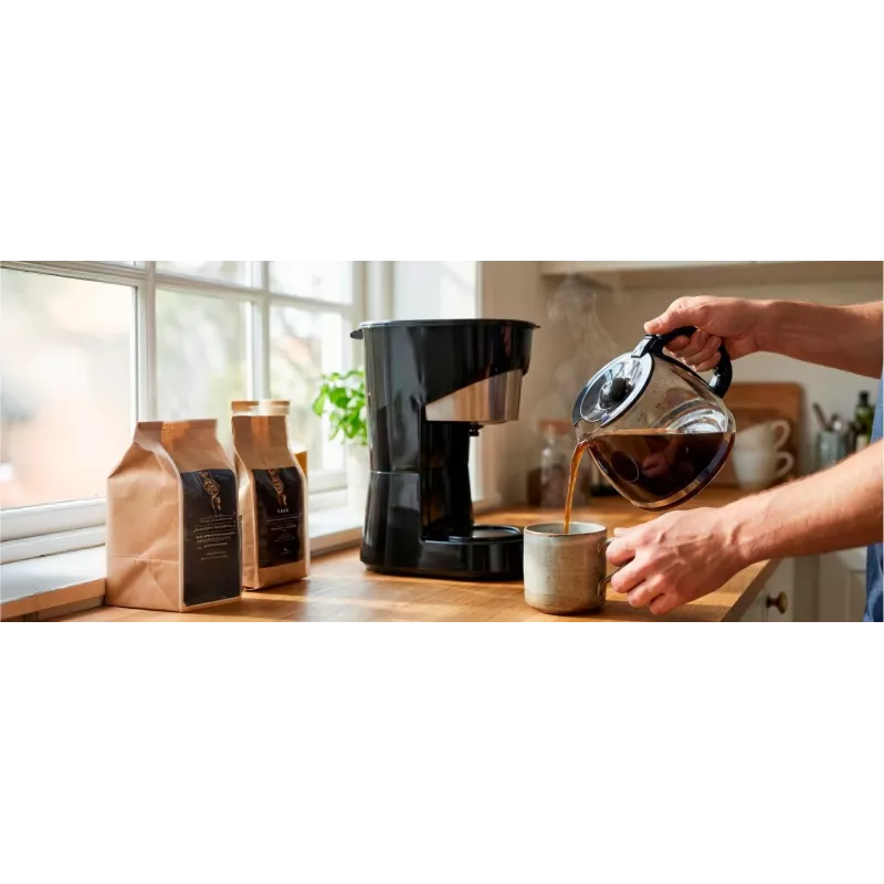 BLACK+DECKER BXCO1001E Macchina per caffè filtro 1000 W 12 tazze, 1,5 L, nero