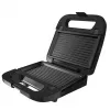 BLACK+DECKER BXSA754E sandwich maker, waffle maker e grill 3 in 1 con 3 piastre antiaderenti intercambiabili, 750 W, acciaio inox
