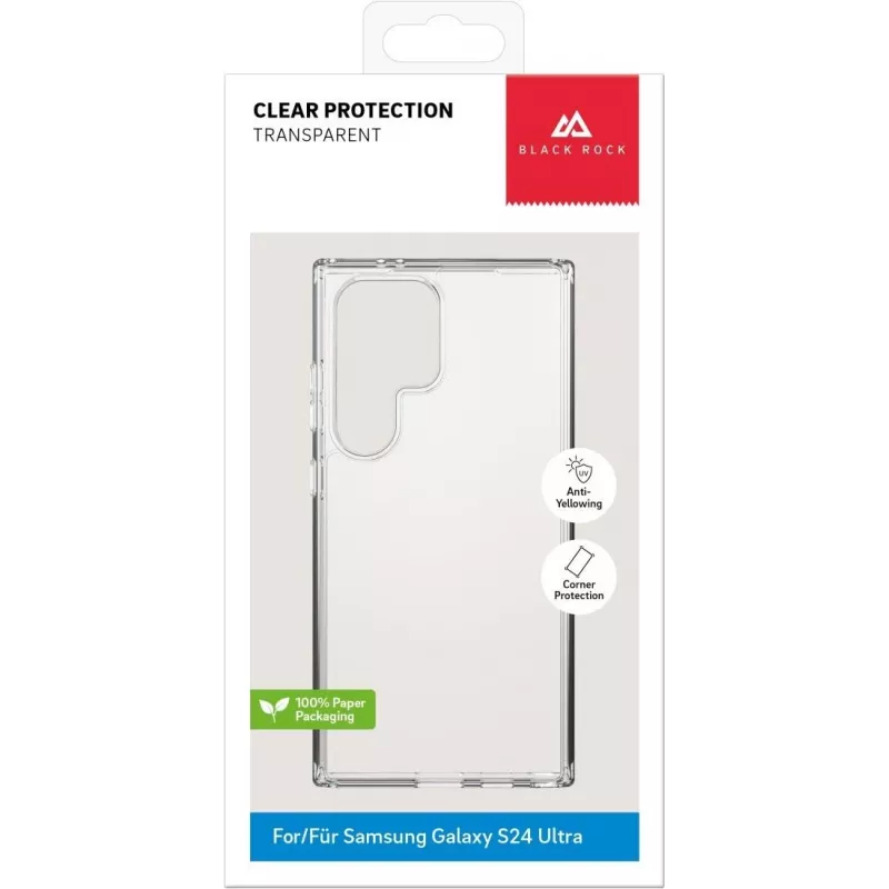 Black Rock Custodia protettiva trasparente 6,8 pollici, trasparente 00226130