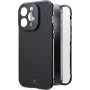 Black Rock Cover 360° Glass per Apple iPhone 15 Pro, carbonio vero (00221268)