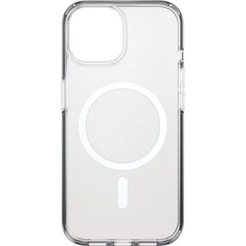 Black Rock Cover Mag Clear custodia per Apple iPhone 15, trasparente 00221254