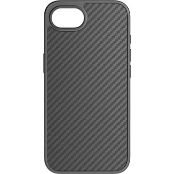 BLACK ROCK custodia Robust Carbon per Apple iPhone 16e, nero 00229685