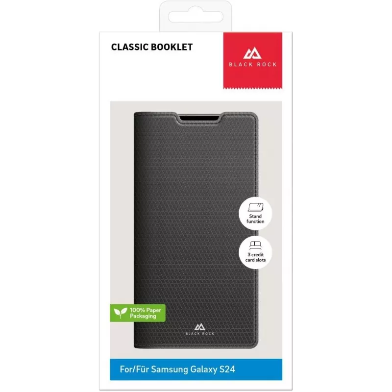Black Rock The Classic Folio custodia per Samsung Galaxy S10e, nero 00226135