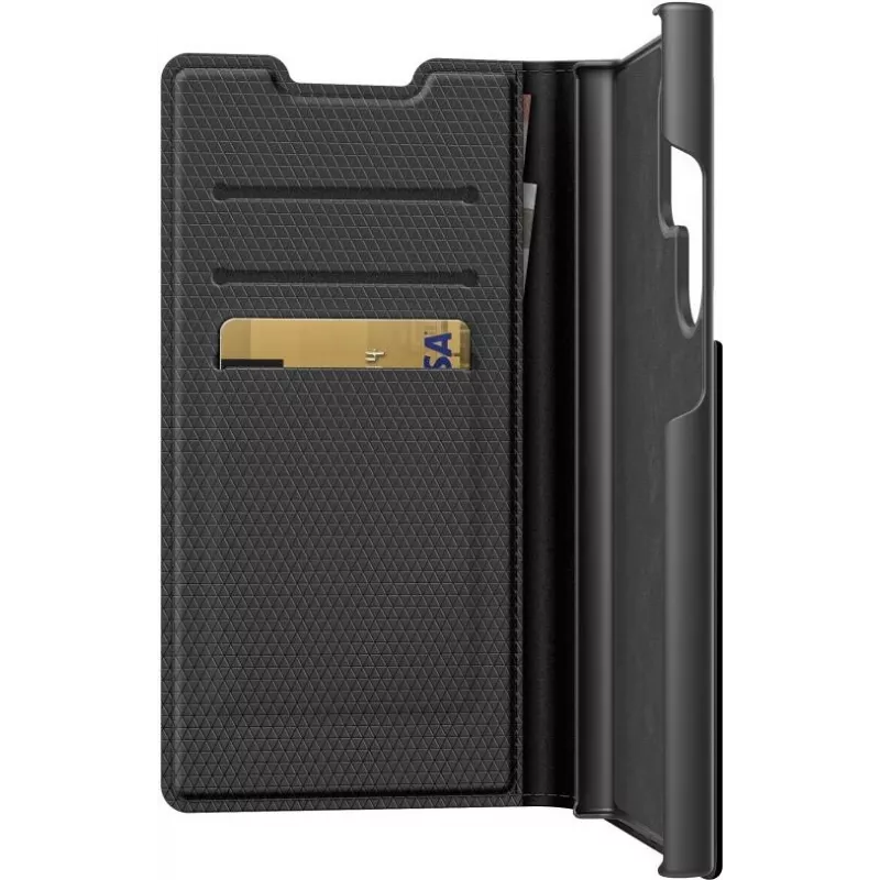 Black Rock The Classic Folio custodia per Samsung Galaxy S23 Ultra, nero 00226129