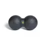 Blackroll DuoBall 8 cm pallina massaggio fasciale - nero