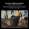 Blackview AuraBass 2 Altoparlante Bluetooth portatile, 15W, IPX5, batteria 7h, nero