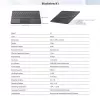 Blackview K1 tastiera Bluetooth wireless ultra slim 10