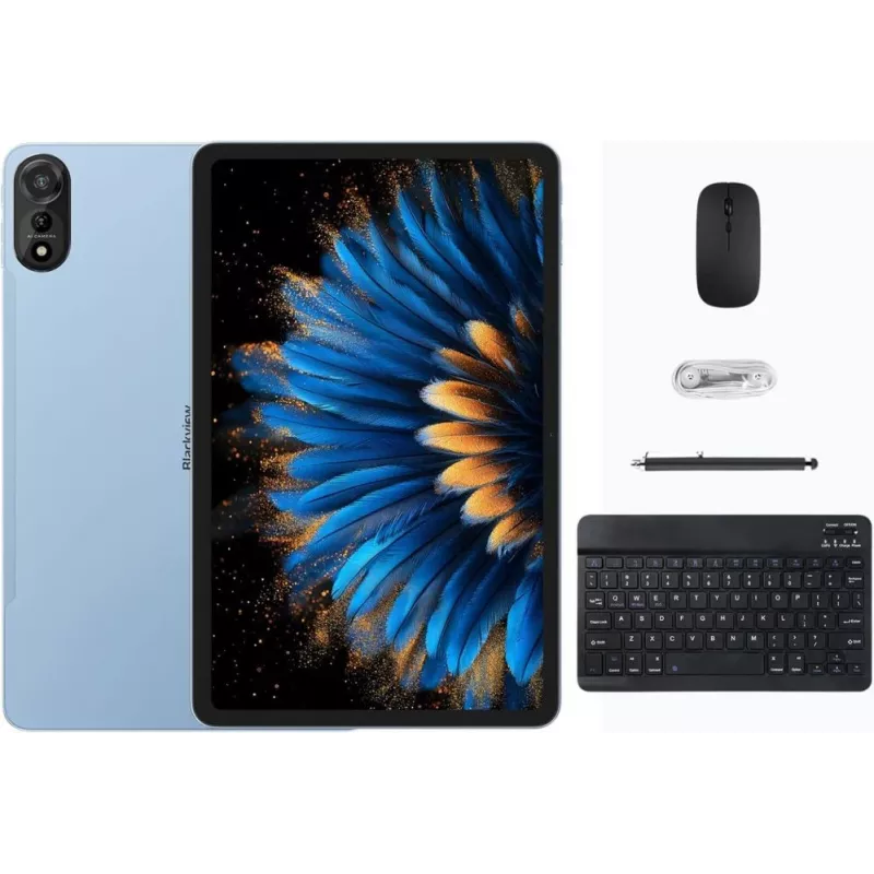 Blackview MEGA 2 Tablet 12 pollici 6/256GB 4G LTE con set tastiera, custodia, stilo e mouse, verde