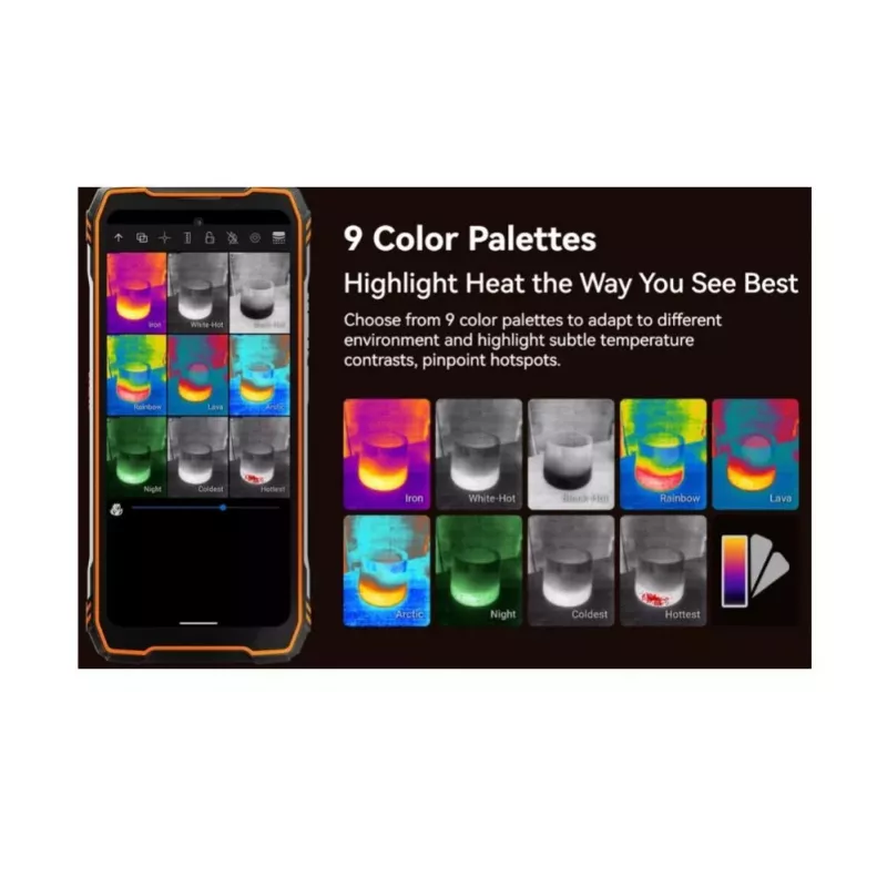 Blackview XPLORE 1 Pro 12+256 GB Thermal Image nero