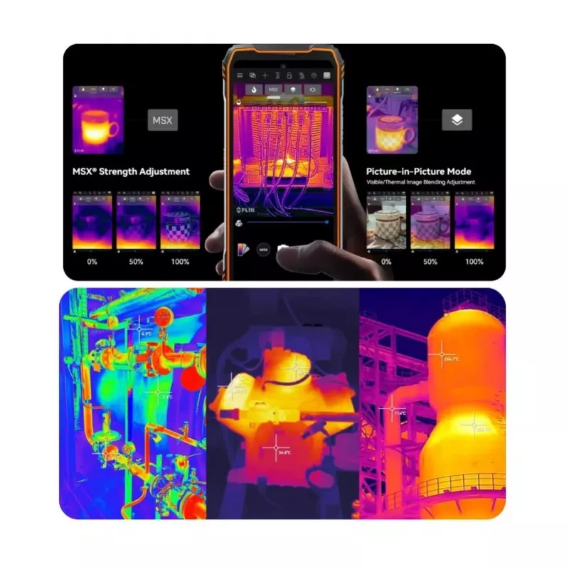 Blackview XPLORE 1 Pro 12+256 GB Thermal Image nero