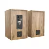 Blaupunkt BS40OK Diffusori da scaffale passivi a 2 vie, 40W RMS, 4 Ohm, Marrone (coppia)