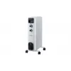 Blaupunkt HOR401 Termosifone a olio 2000 W, Bianco, 3 livelli di riscaldamento, termostato regolabile, protezione contro il surriscaldamento, protezione antiribaltamento, 9 elementi, funzionamento silenzioso, per ambienti fino a 25 m²
