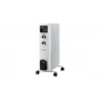 Blaupunkt HOR401 Termosifone a olio 2000 W, Bianco, 3 livelli di riscaldamento, termostato regolabile, protezione contro il surriscaldamento, protezione antiribaltamento, 9 elementi, funzionamento silenzioso, per ambienti fino a 25 m²