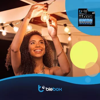 BLEBOX DimmerBox modulo dimmer smart WiFi 230V 250W per fonti luminose dimmerabili
