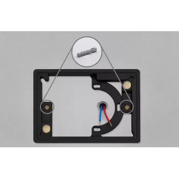 BLEBOX framePanelM cornice da parete bianca per ControlPanelM