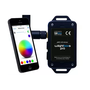 BLEBOX wLightBoxS Pro Smart LED Dimmer Controller con antenna esterna 12-24V DC
