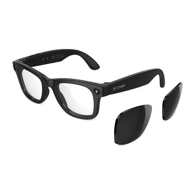 BlitzWolf BW-AG1 Pro Occhiali da sole smart AI con lenti intercambiabili