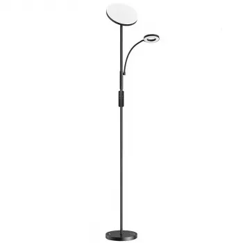 BLITZWOLF Doppia lampada da terra con telecomando BlitzWill BWL-FL-0001, 36W (nero)